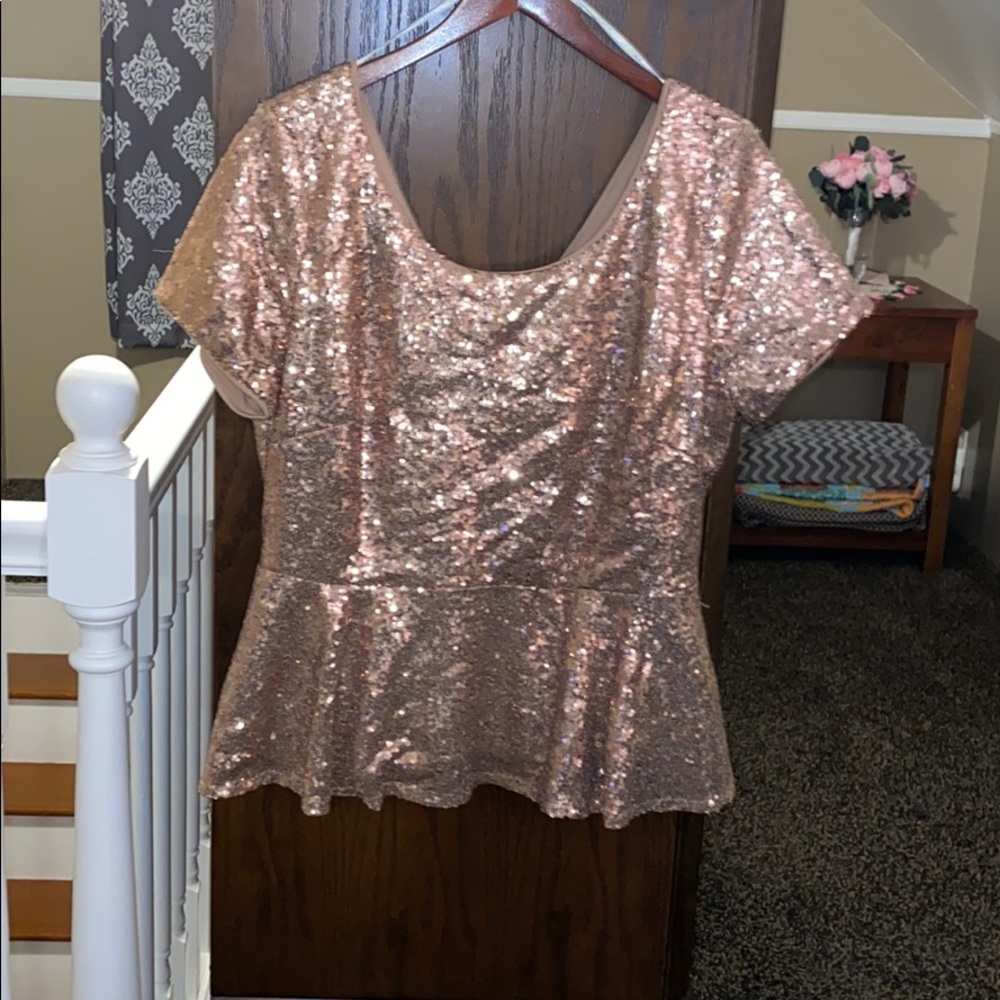 Forever 21 Peplum Top